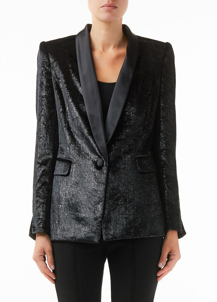 Velvet blazer Black Liu Jo - large image number 0 Velvet blazer Black Liu Jo - large image number 0