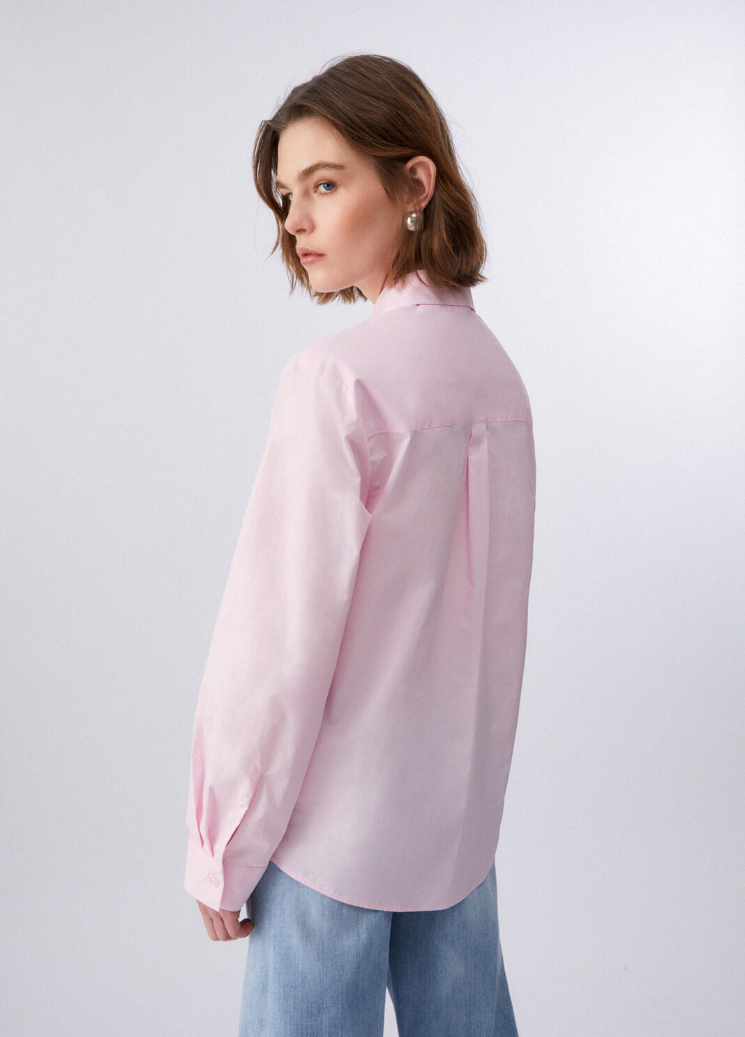 Hemd mit Schmuckstickerei Hellrosa Liu Jo - large image number 1