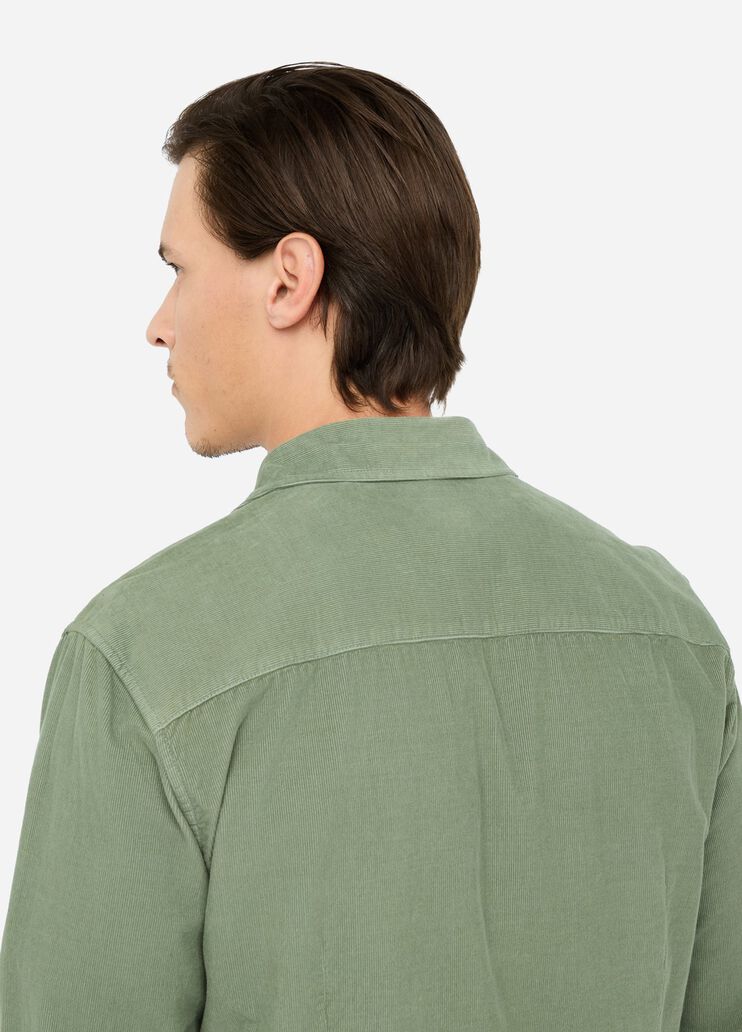 Hemd aus Samt Militärgrün Liu Jo - large image number 4