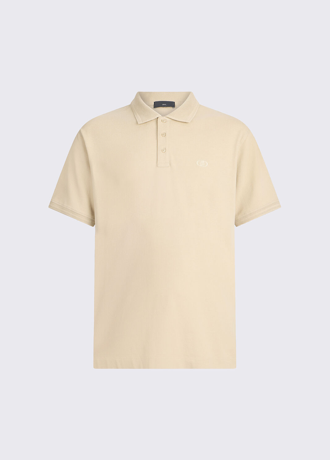 Piquet polo shirt beige Liu Jo - large image number 6
