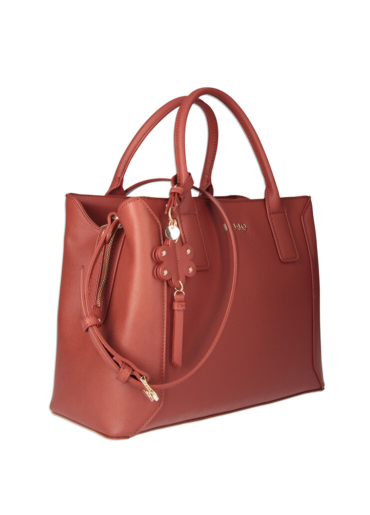 Eco-friendly handbag with charm red Liu Jo - large image number 1