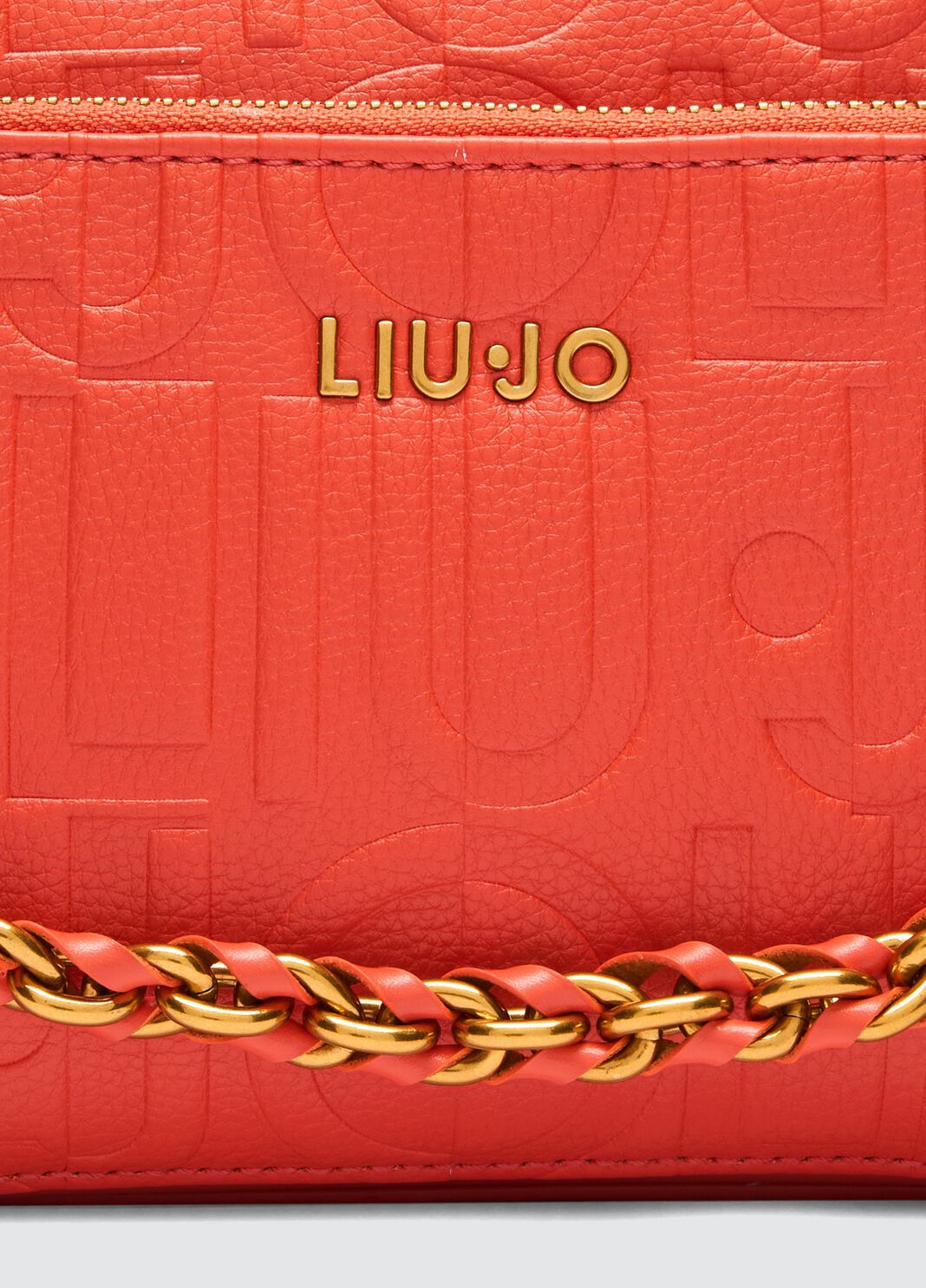 Borsa a tracolla media con catena decorativa zucca Liu Jo - large image number 8