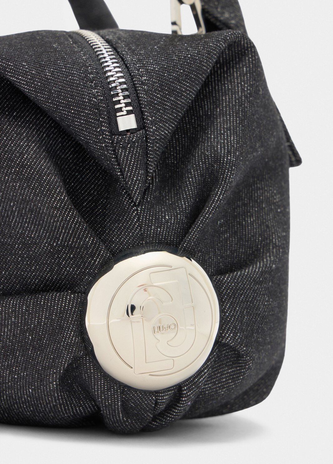 Borsa piccola con charm grigio Liu Jo - large image number 3