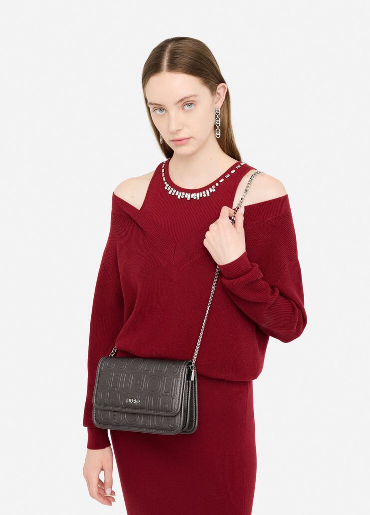 Small crossbody bag anthracite Liu Jo - medium