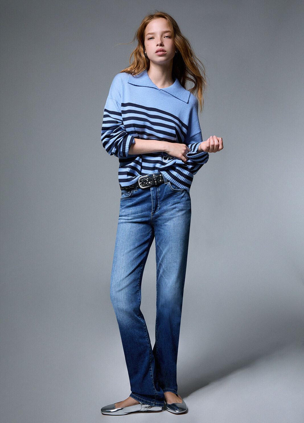 Straight Jeans Amazing Fit dark blue denim Liu Jo - large image number 3