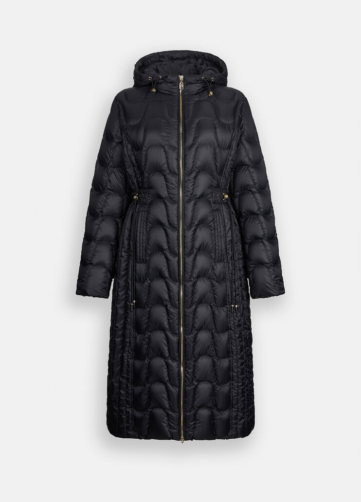 Quilted nylon coat black Liu Jo - large image number 6