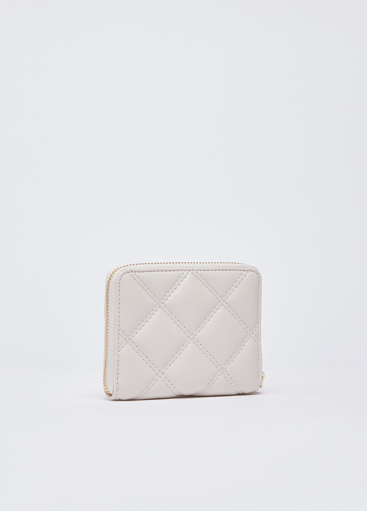 Small quilted wallet cream Liu Jo - large image number 1