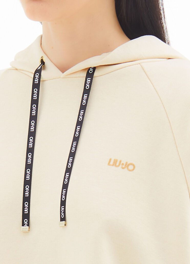 Толстовка с капюшоном светло-жёлтый Liu Jo - large image number 2