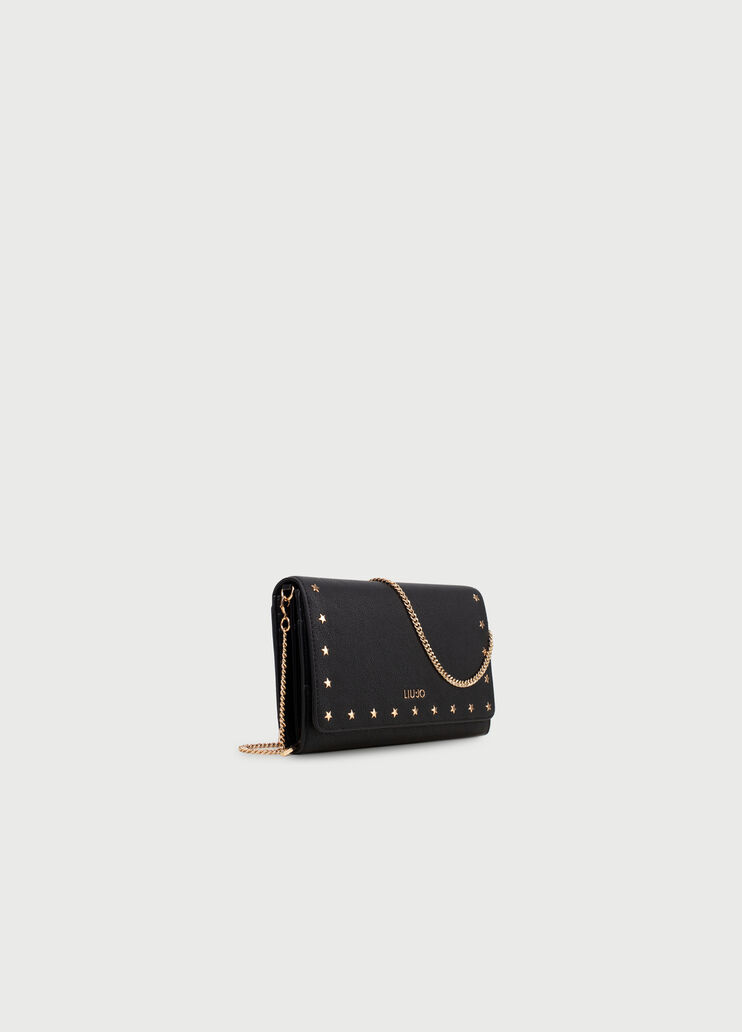 Clutch bag with stars Black Liu Jo - large image number 2 Clutch bag with stars Black Liu Jo - large image number 2