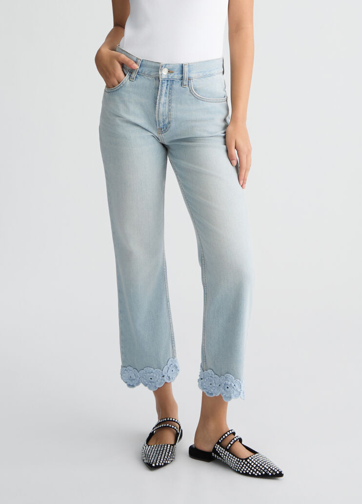 Straight-leg jeans Blue denim Liu Jo - medium Straight-leg jeans Blue denim Liu Jo - medium