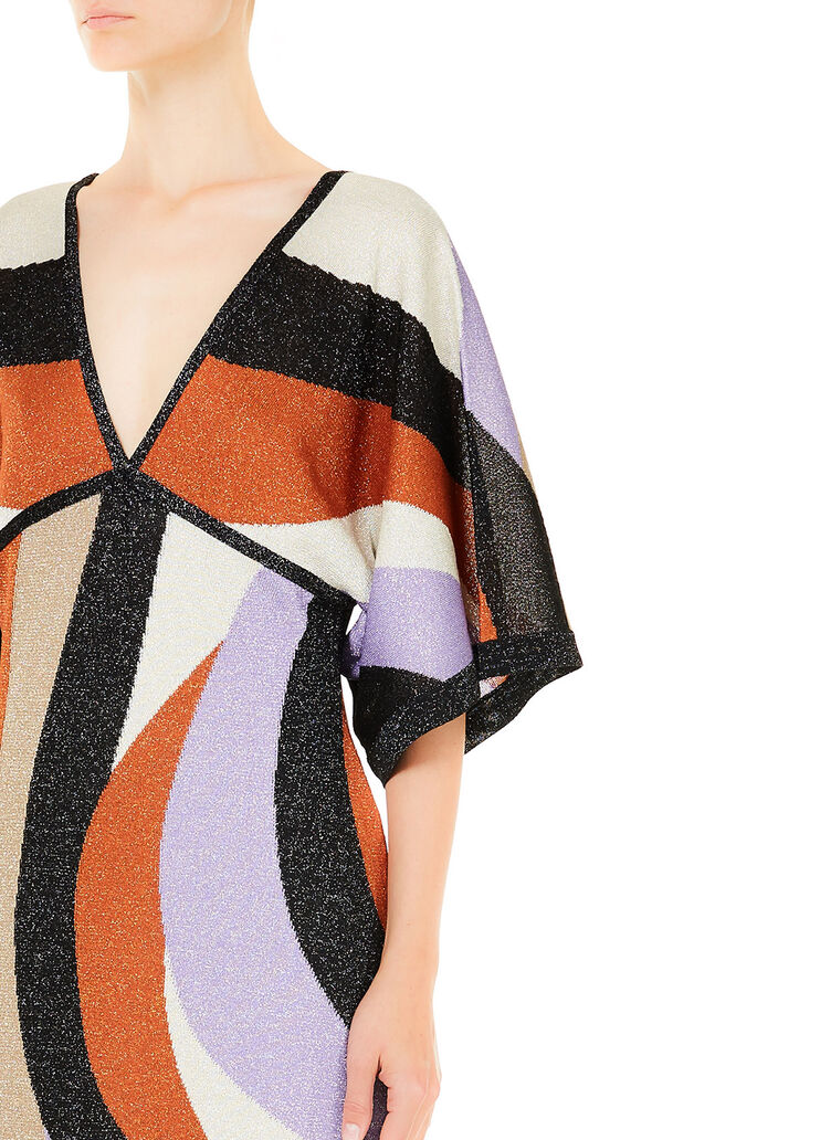 Long knit dress multicolour Liu Jo - large image number 2 Long knit dress multicolour Liu Jo - large image number 2