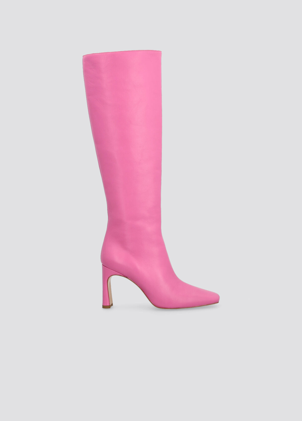 pink long boots