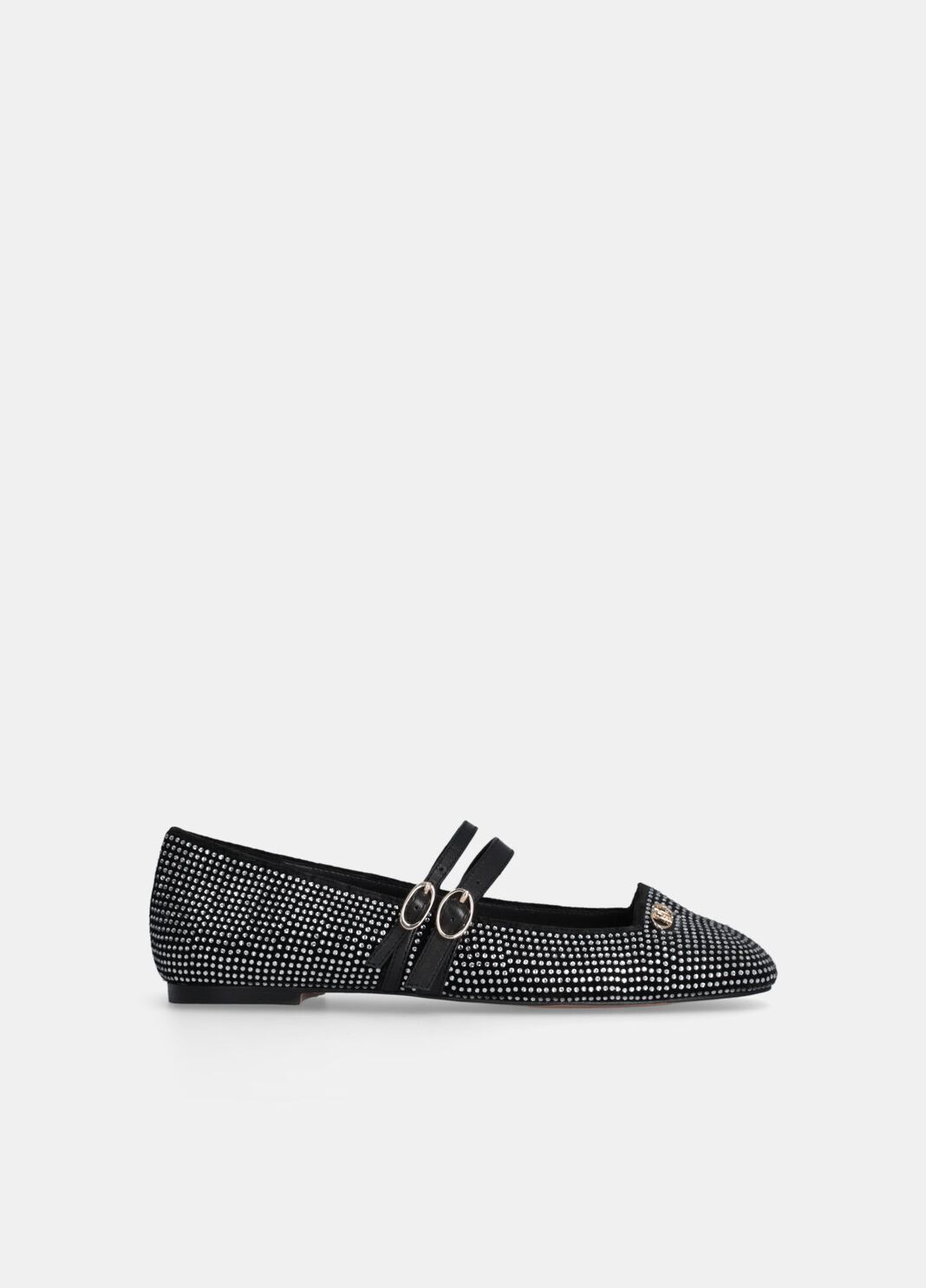 Full Rhinestone Ballet Flats black Liu Jo - large image number 0