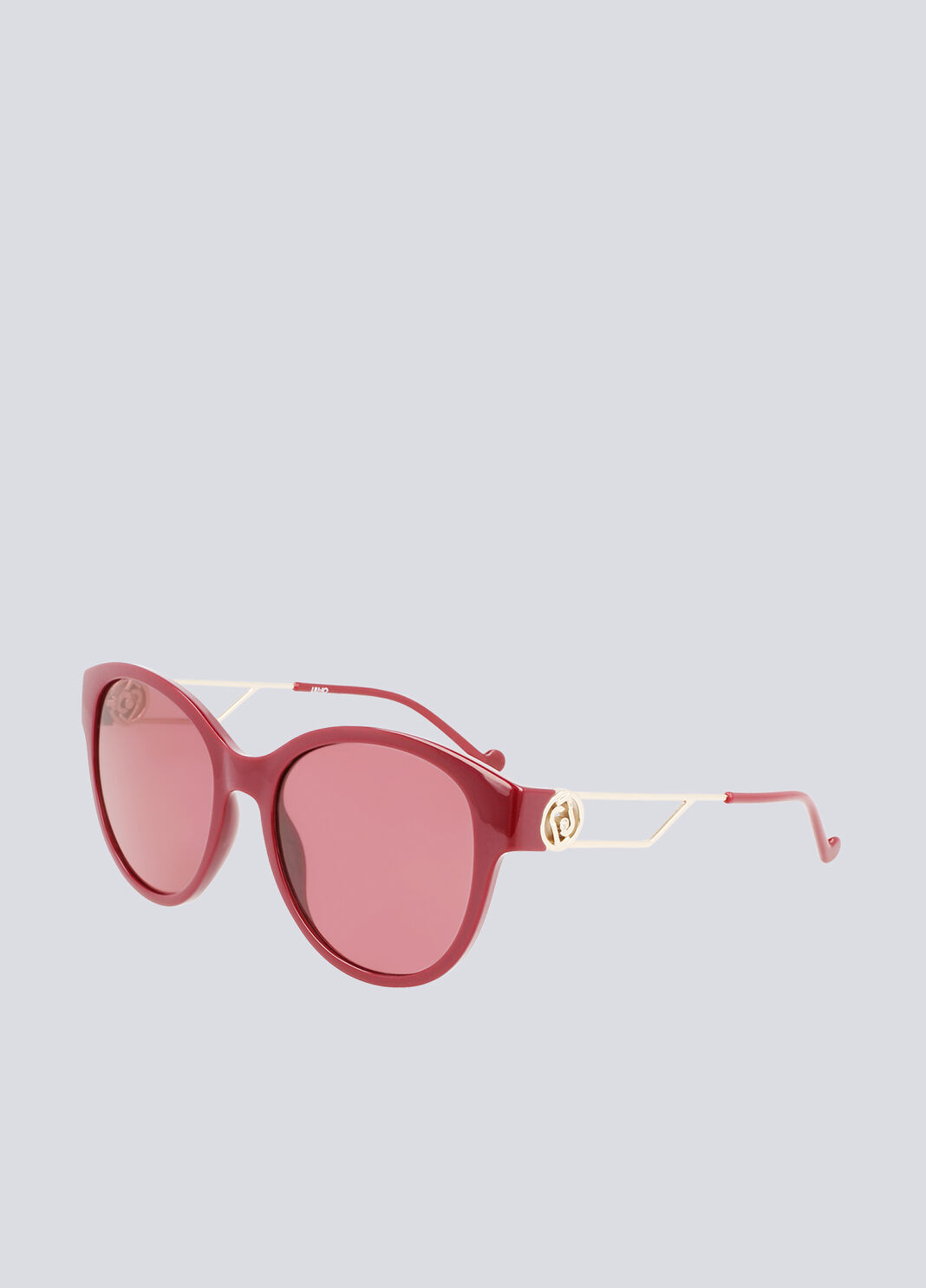 Roud sunglasses burgundy frame/burgundy lenses Liu Jo - large image number 1