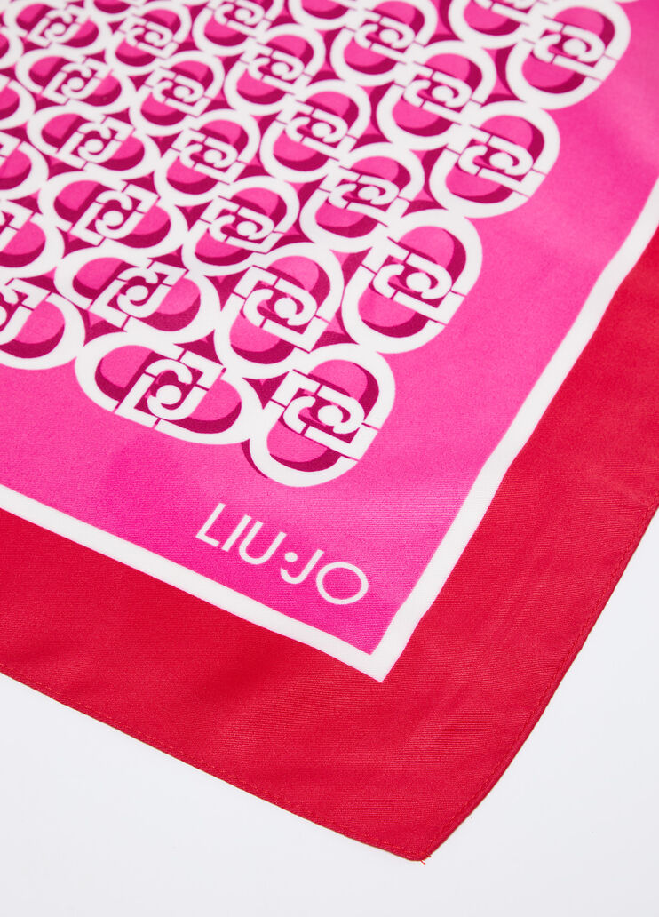 Foulard Liu Jo Better rosa Liu Jo - large image number 3 Foulard Liu Jo Better rosa Liu Jo - large image number 3