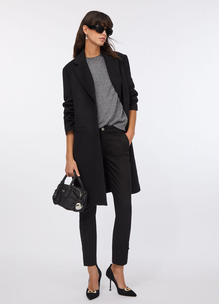 Wool coat black Liu Jo - medium