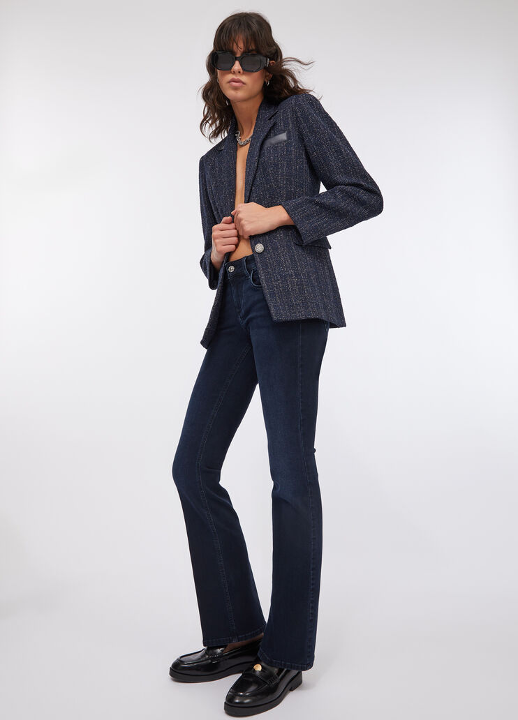 Bottom-Up-Jeans im Bootcut Denimblau Liu Jo - large image number 2