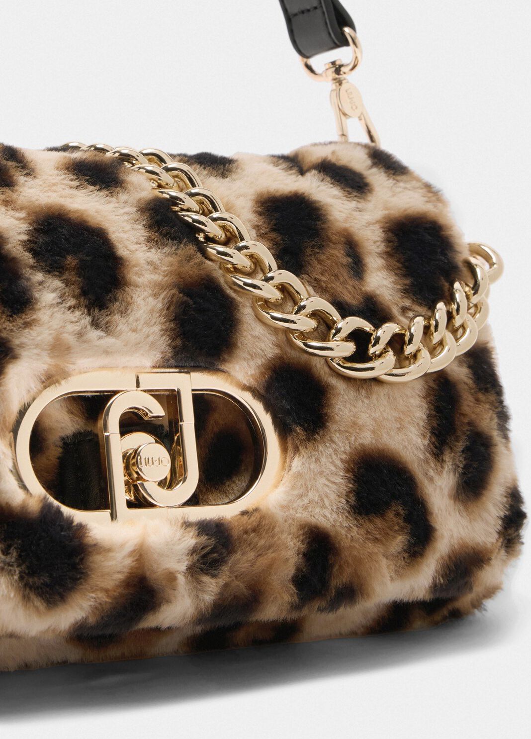 Medium animal-print LaPuffy bag leopard print Liu Jo - large image number 3