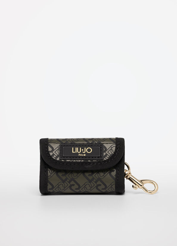Liu Jo Pets dog bag holder khaki green Liu Jo - large image number 0
