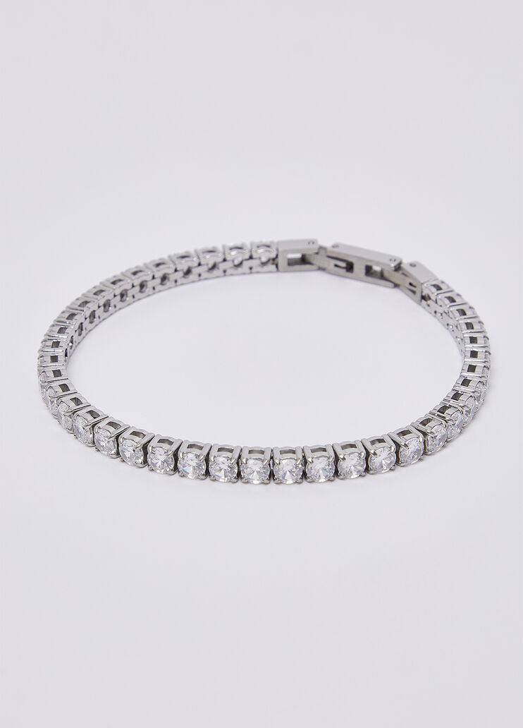 Tennis bracelet with diamant&eacute;s silver Liu Jo - medium