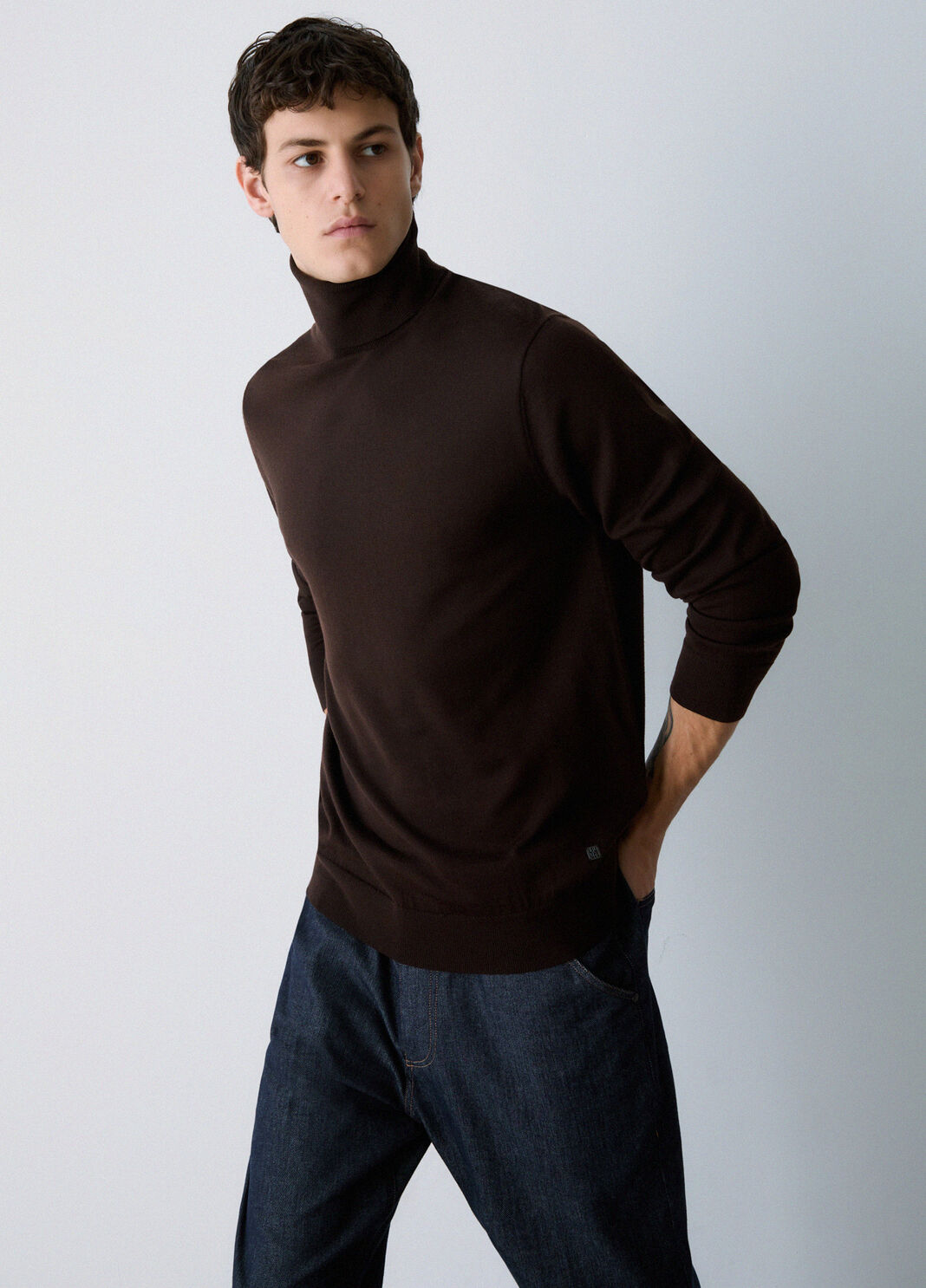 Merino Wool Turtleneck brown Liu Jo - large image number 3