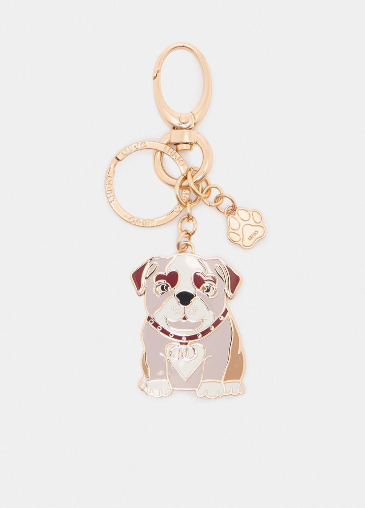 Bulldog keyring red Liu Jo - medium Bulldog keyring red Liu Jo - medium