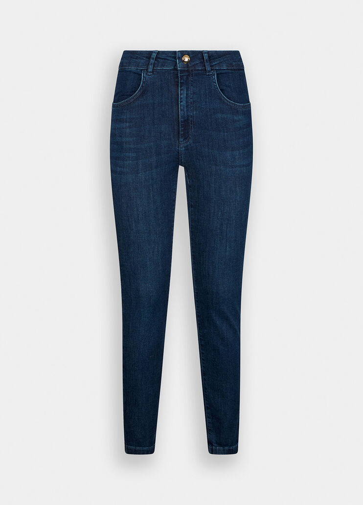 High-rise skinny jeans blue denim Liu Jo - large image number 4 High-rise skinny jeans blue denim Liu Jo - large image number 4