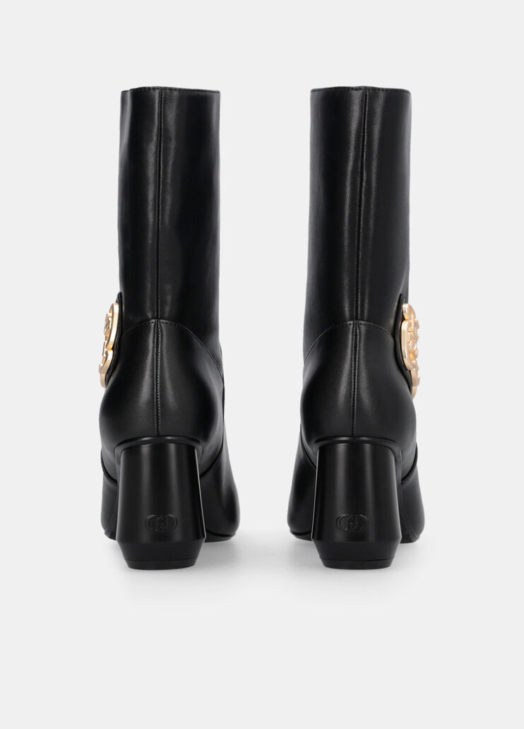 Stivaletti con tacco largo nero Liu Jo - large image number 7