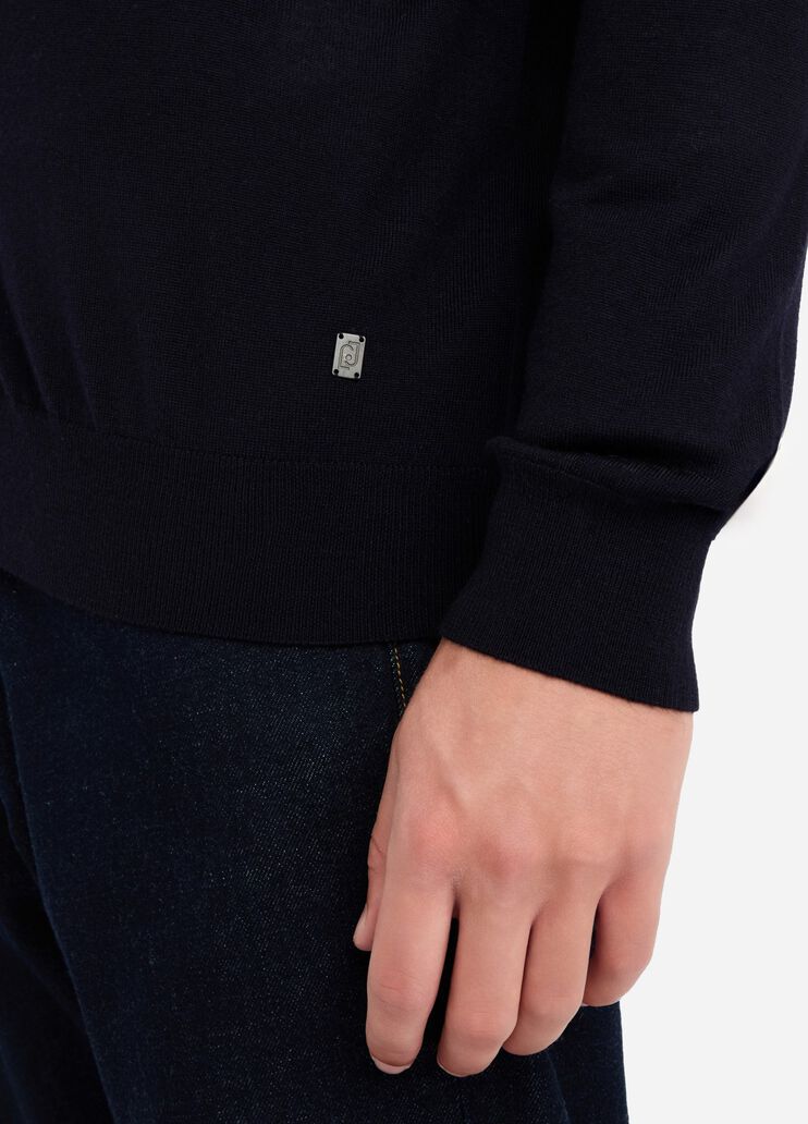 Wool cardigan dark blue Liu Jo - large image number 4 Wool cardigan dark blue Liu Jo - large image number 4