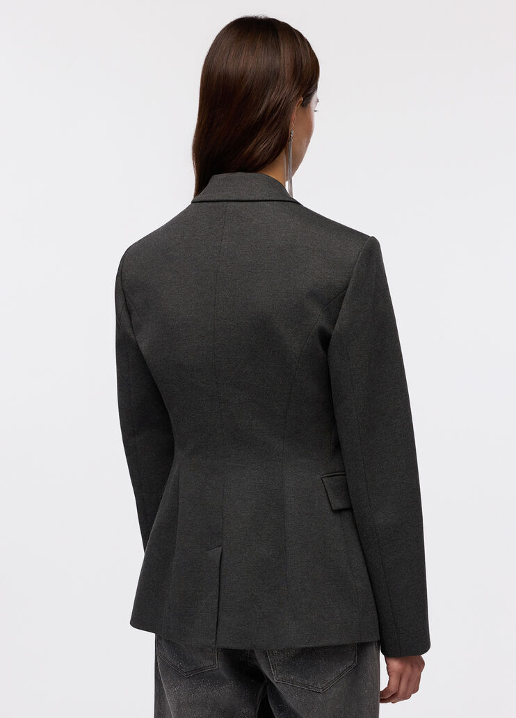 Blazer con spilla gioiello lavagna scuro Liu Jo - large image number 1