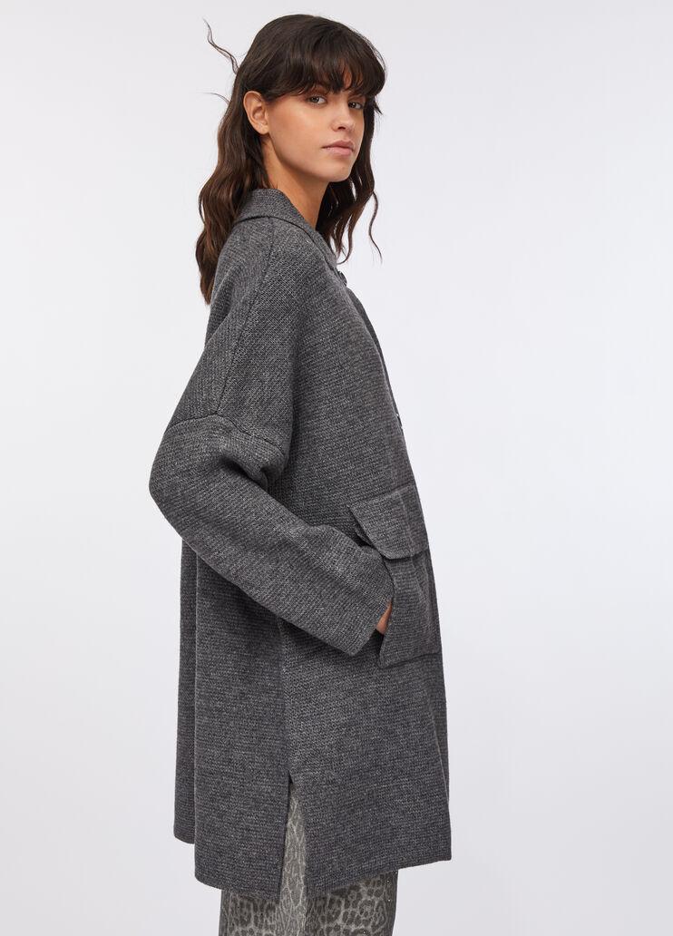 Wool coat  slate Liu Jo - large image number 4