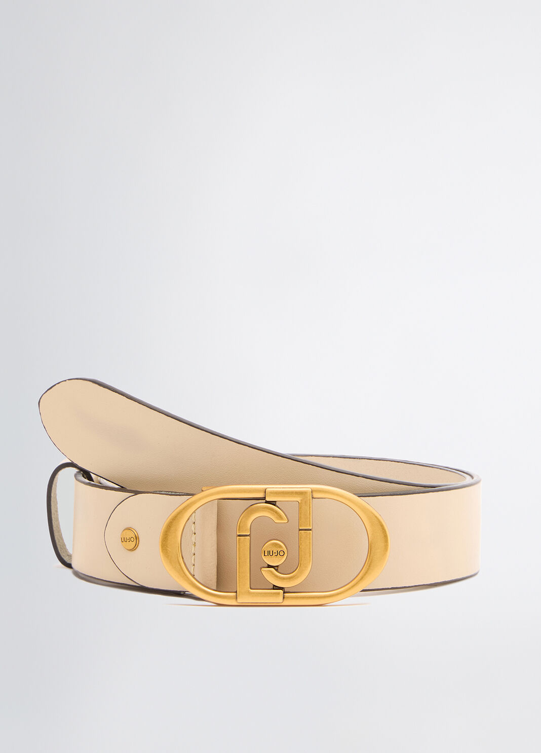 LaPuffy leather belt cream Liu Jo - large image number 3
