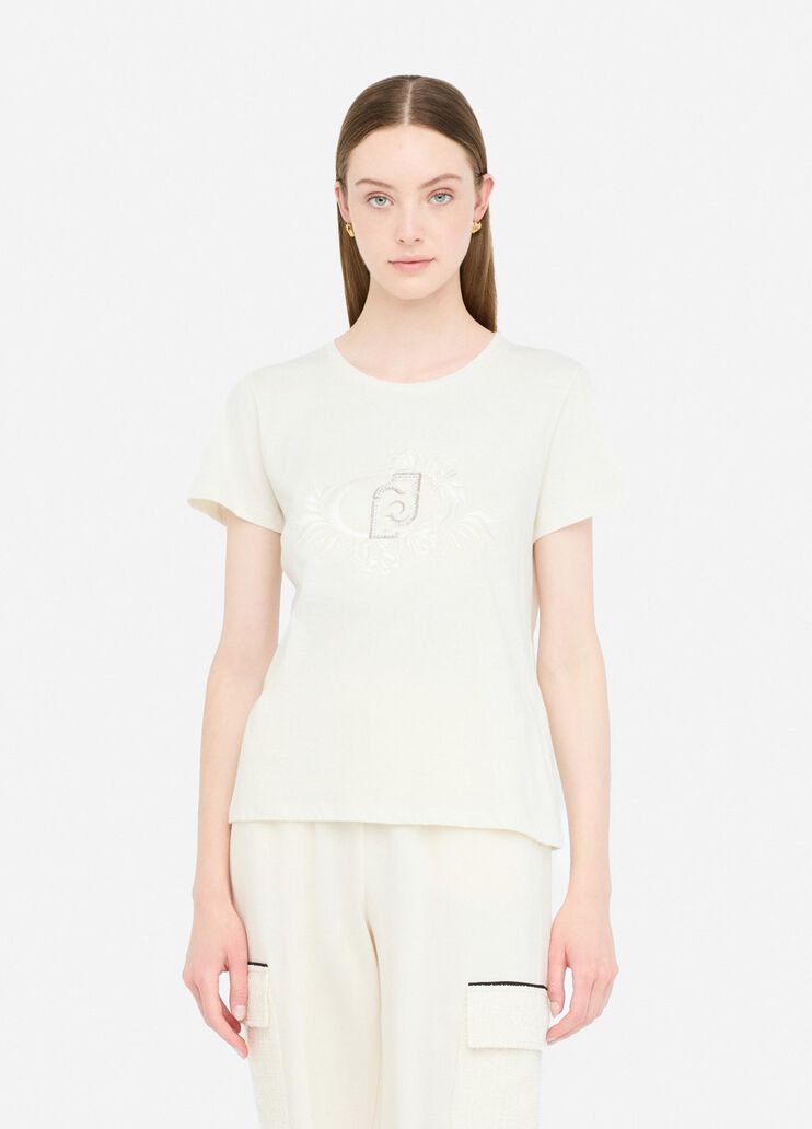 T-Shirt Liu Jo Better Weiß/Blumen Liu Jo - medium T-Shirt Liu Jo Better Weiß/Blumen Liu Jo - medium