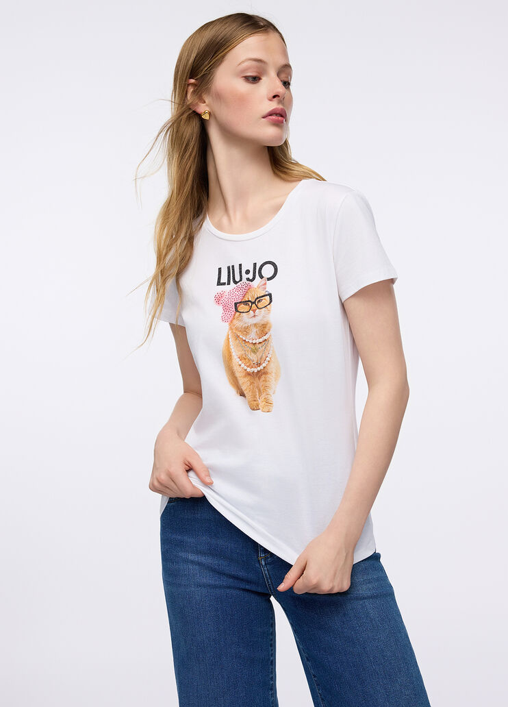 T-Shirt Liu Jo Better Cat-Eye Liu Jo - medium