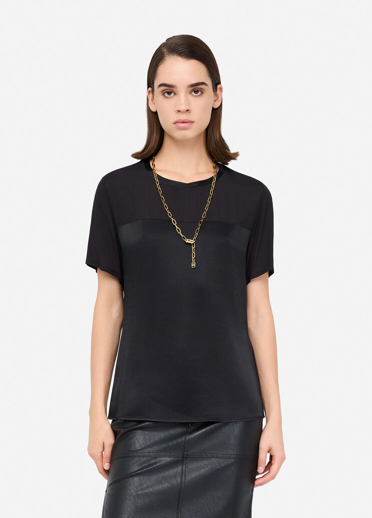 Satin blouse black Liu Jo - medium Satin blouse black Liu Jo - medium
