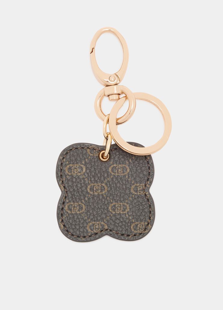 Porte-cl&eacute;s fleur monogramme Liu Jo - medium