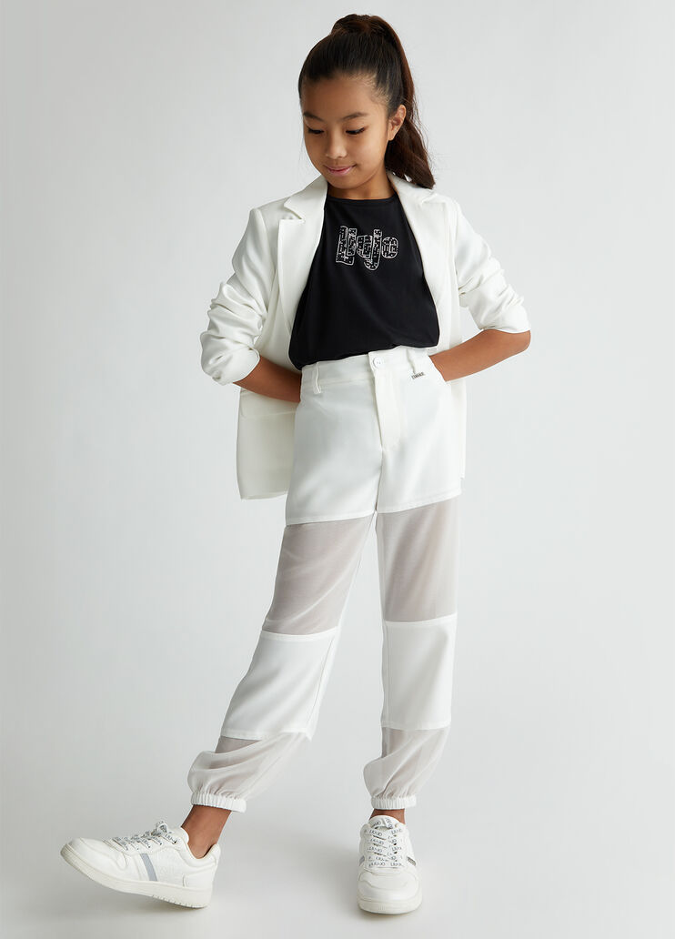 T-shirt with logo and gemstones black Liu Jo - medium T-shirt with logo and gemstones black Liu Jo - medium