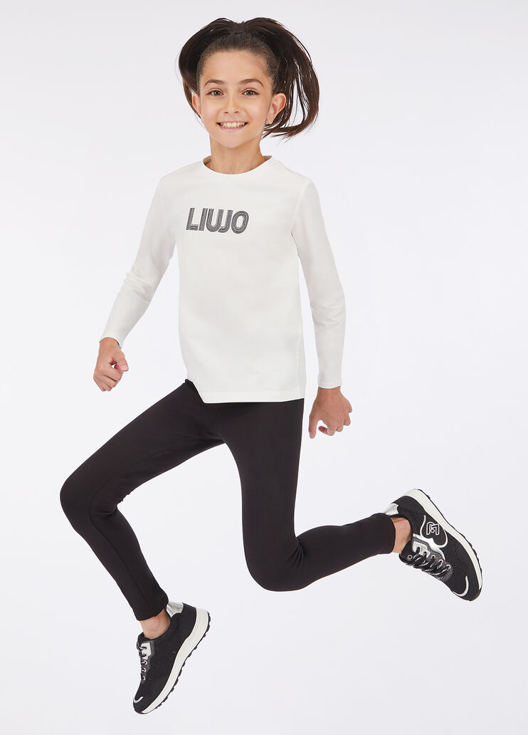 Jersey trousers black Liu Jo - large image number 1