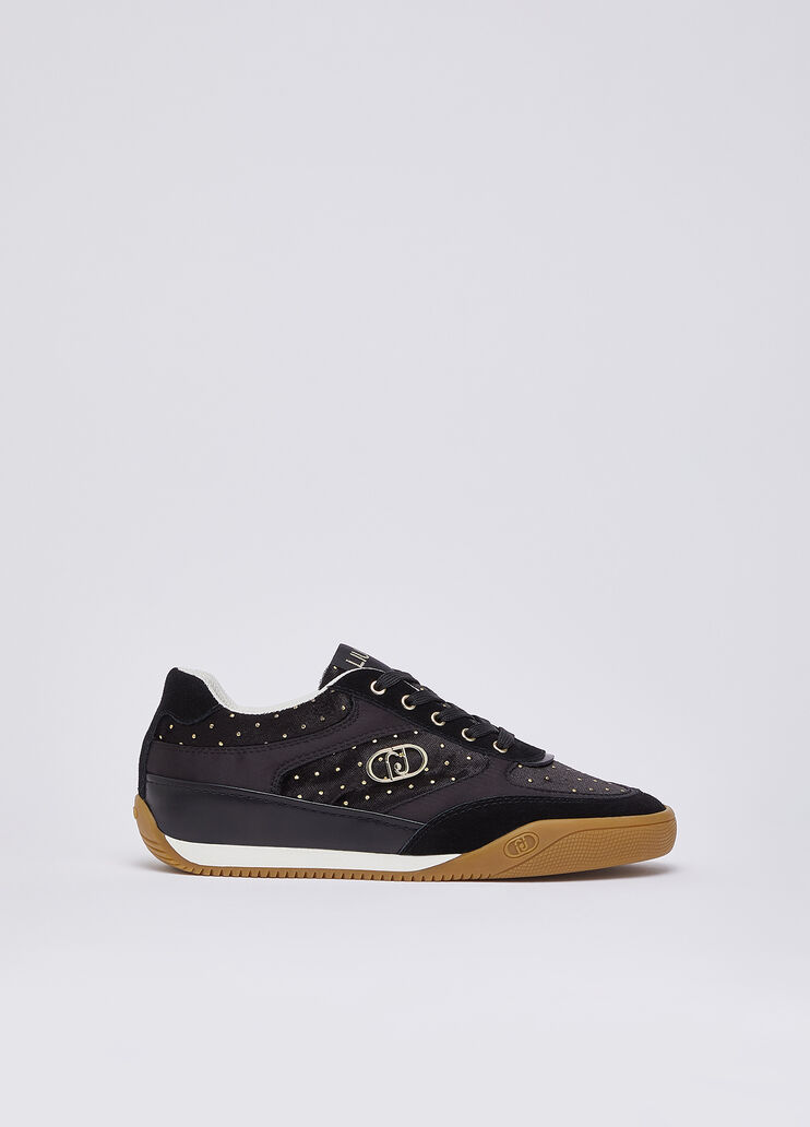 Sneakers in velluto a pois nero Liu Jo - medium
