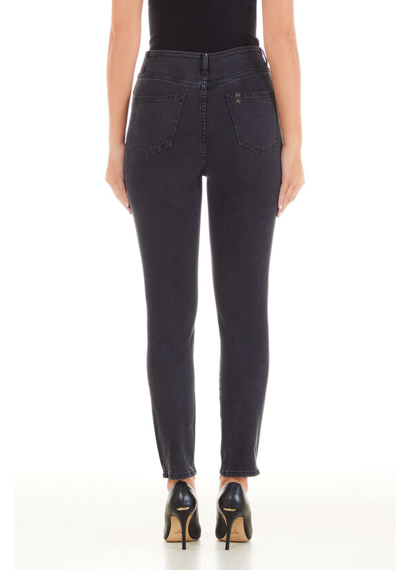 Jeans a vita alta nero Liu Jo - large image number 1