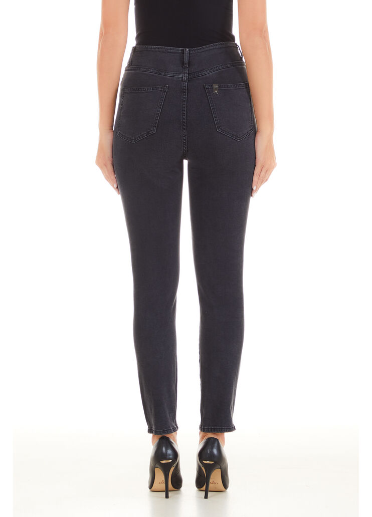 Jeans mit hohem Bund Schwarz Liu Jo - large image number 1 Jeans mit hohem Bund Schwarz Liu Jo - large image number 1