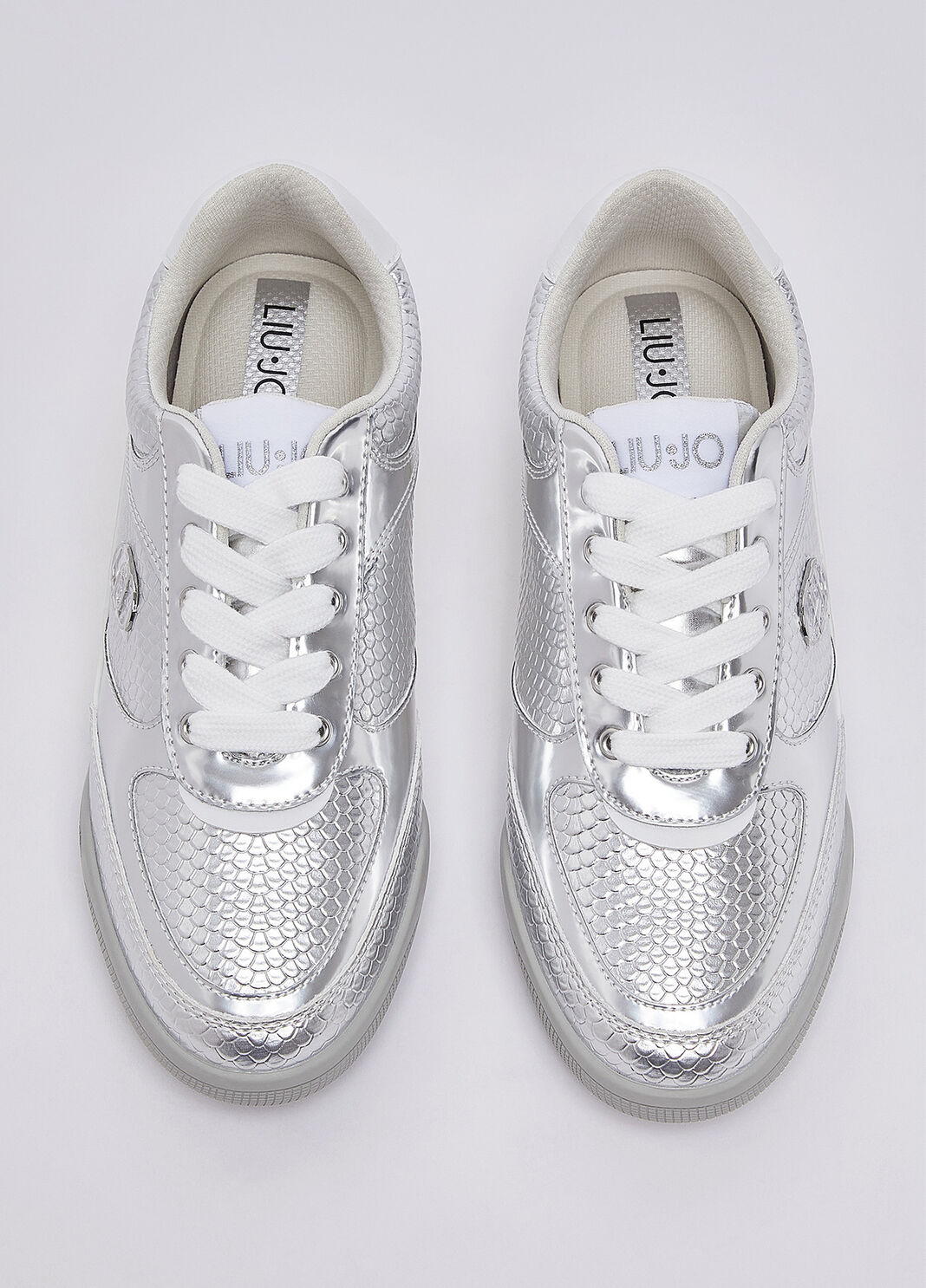 Laminate Sneakers silver Liu Jo - large image number 4