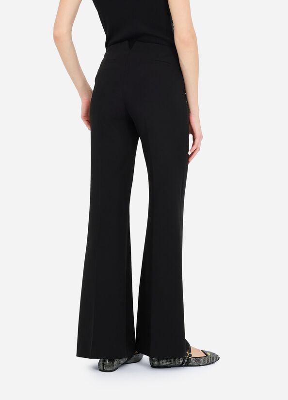 Smart flared trousers black Liu Jo - large image number 1