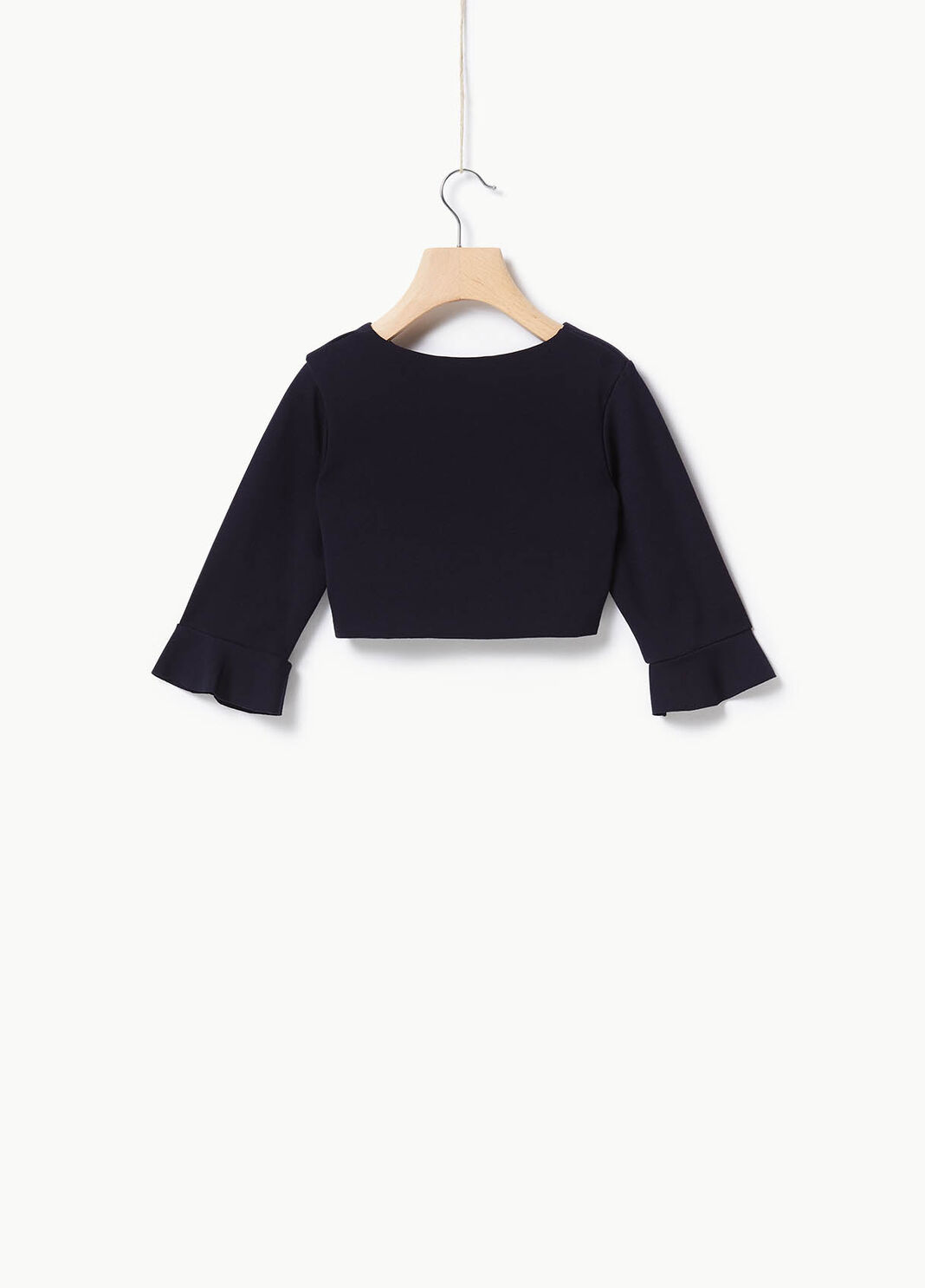 Кардиган с оборками Тёмно-синий Liu Jo - large image number 1