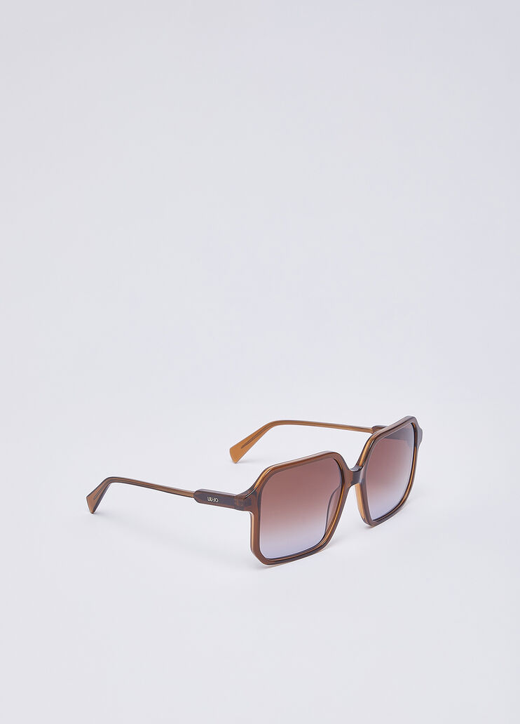 Gafas de sol cuadradas carey claro Liu Jo - medium