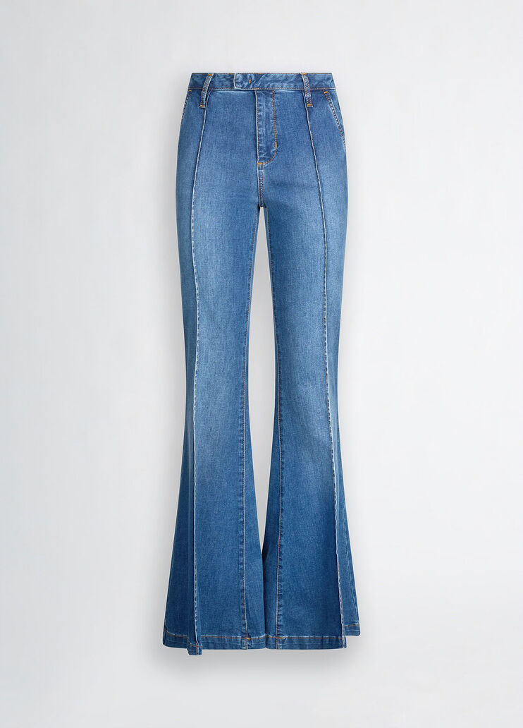 High-rise flared jeans blue denim Liu Jo - large image number 6 High-rise flared jeans blue denim Liu Jo - large image number 6
