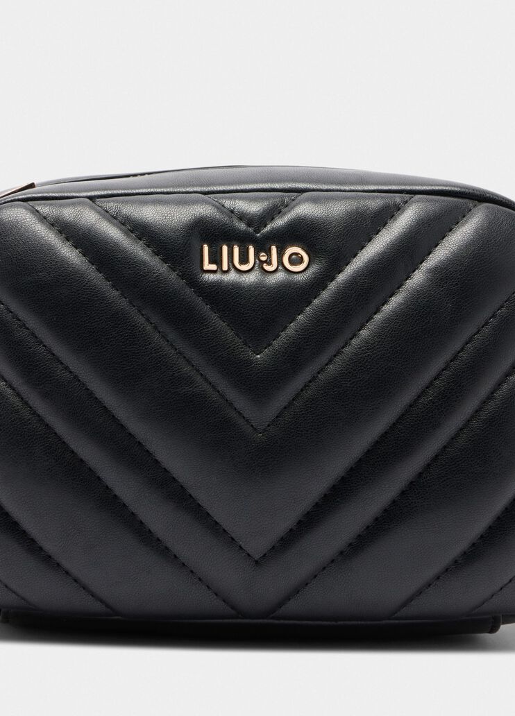 Small quilted crossbody bag black Liu Jo - large image number 4