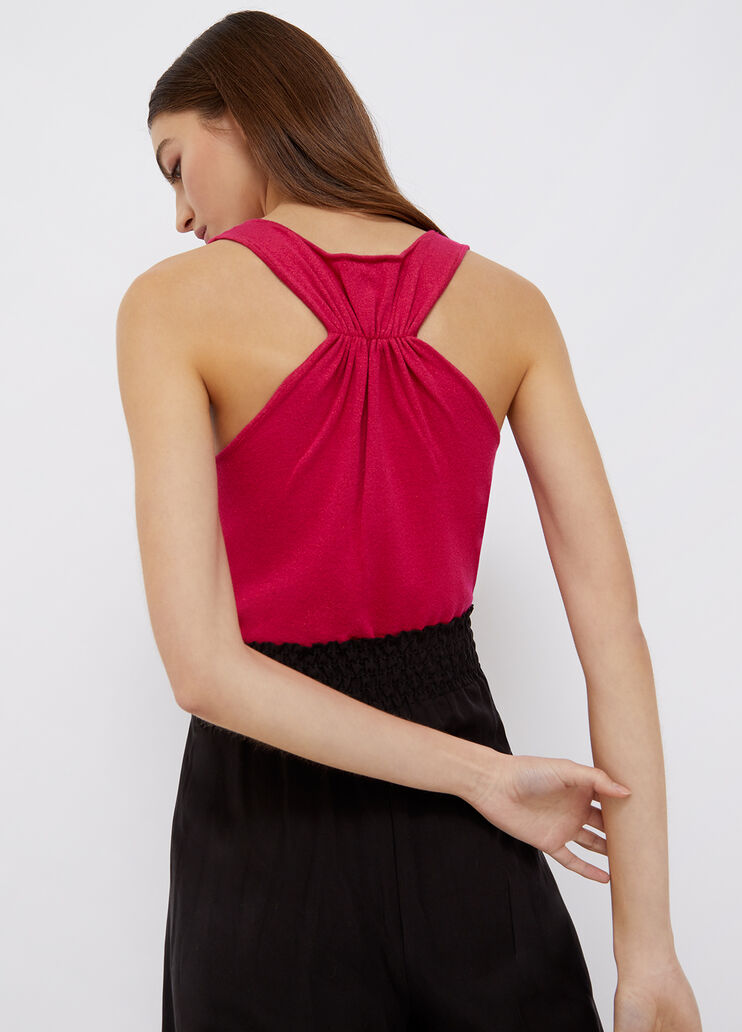 Lurex® top fuchsia Liu Jo - large image number 1 Lurex® top fuchsia Liu Jo - large image number 1