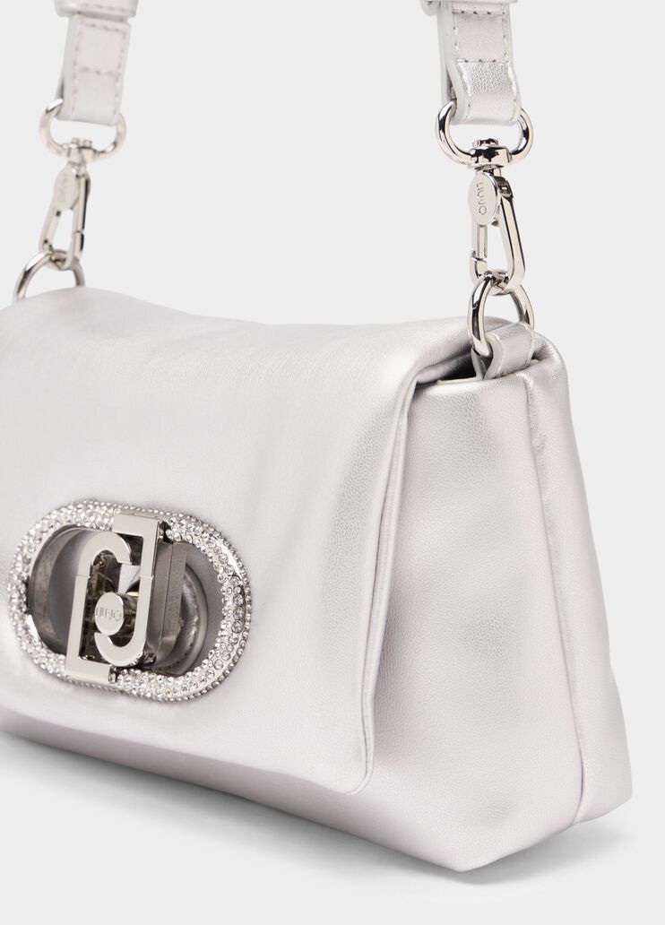 Small LaPuffy Bag silver Liu Jo - large image number 4