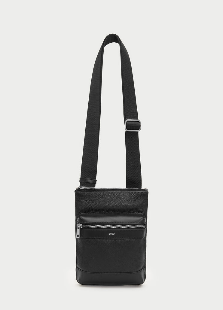 Leather crossbody bag